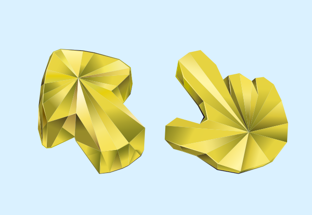 Custom Cursor Yellow Sapphire Texture