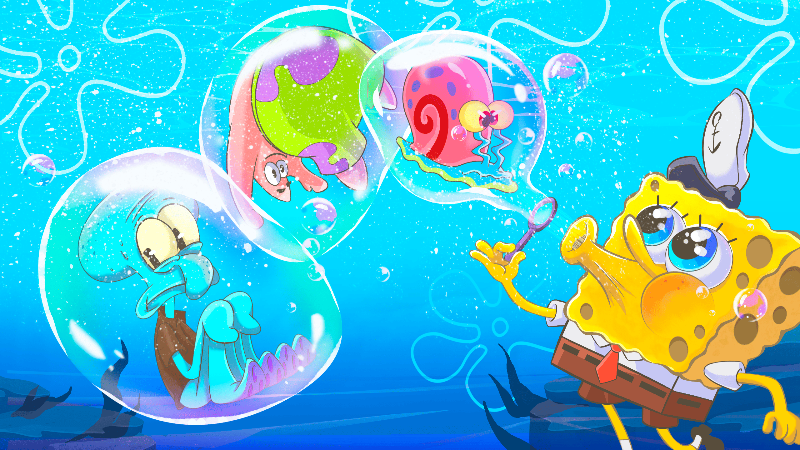 SpongeBob SquarePants Free Wallpaper