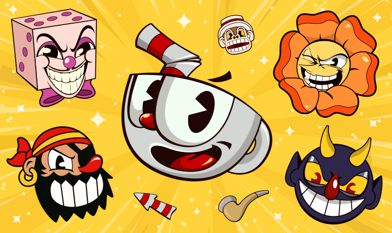 Cuphead Custom Cursors Collection