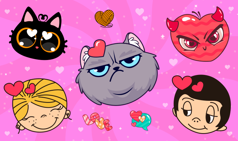 Valentine's Day 2023 Custom Cursors Collection