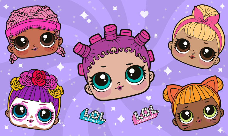 L.O.L. Surprise! Custom Cursors Collection