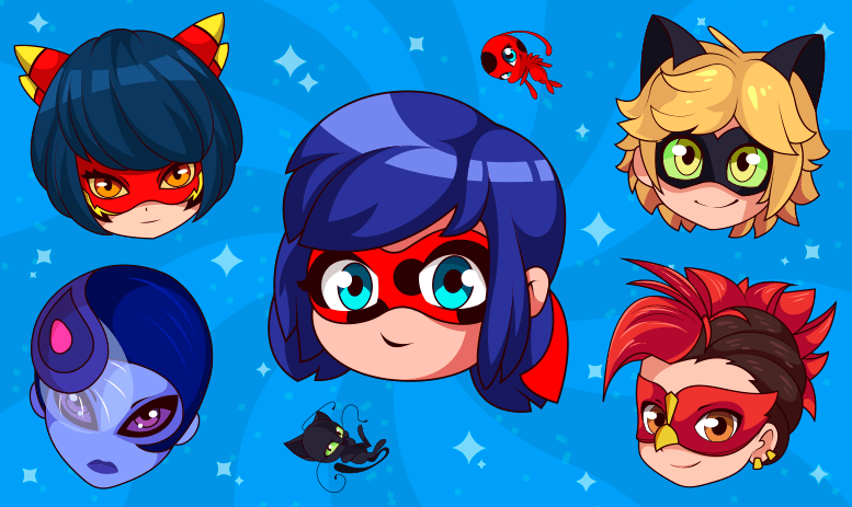 Ladybug & Cat Noir Custom Cursors Collection