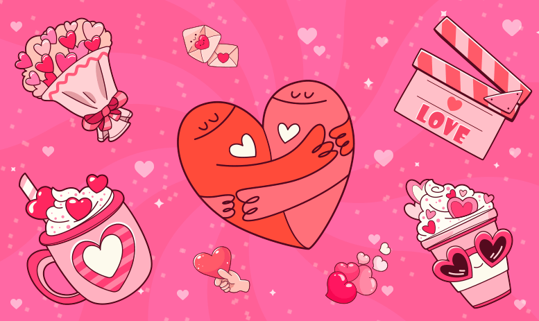 Valentine’s Day 2026 Custom Cursors Collection