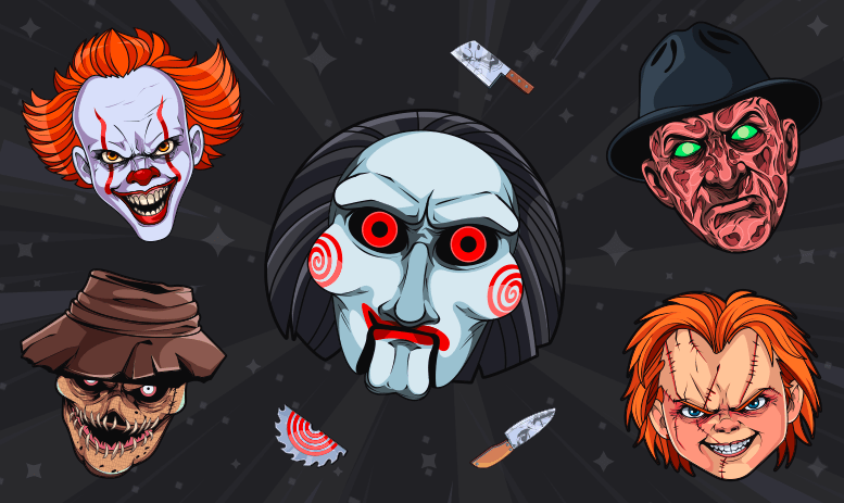Horror Villains Custom Cursors Collection