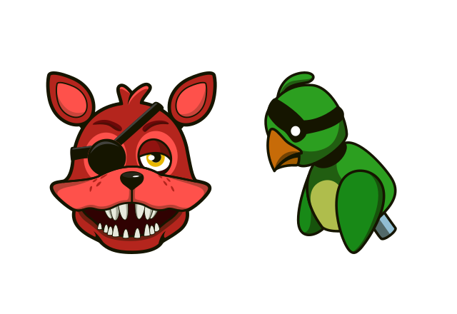 Rockstar Foxy Custom Cursor for Chrome from Five Nights at Freddy's Cursors Collection