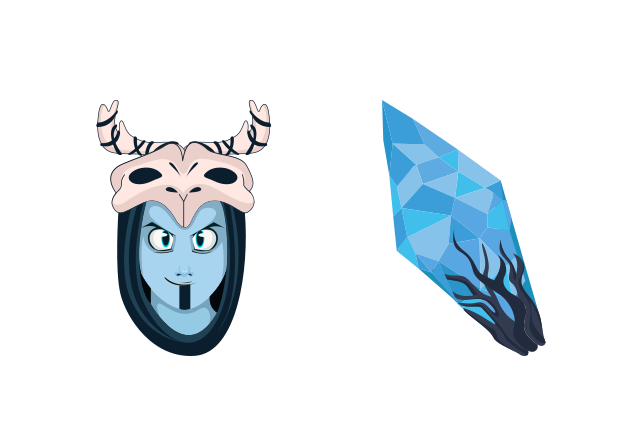 Skrael Custom Cursor for Chrome from Animation Movies Cursors Collection