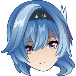 Custom Cursor Cute Eula from Genshin Impact Pointer