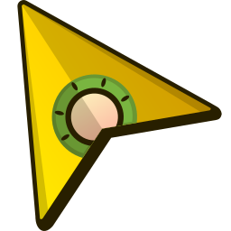Custom Cursor The Flying Ship Pointer