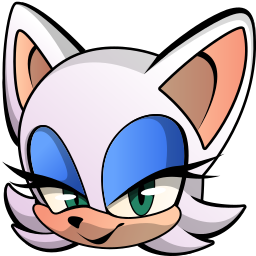 Custom Cursor Cute Rouge the Bat Pointer