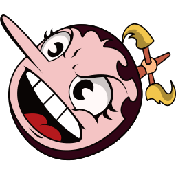 Custom Cursor Hilda Berg from Cuphead Pointer
