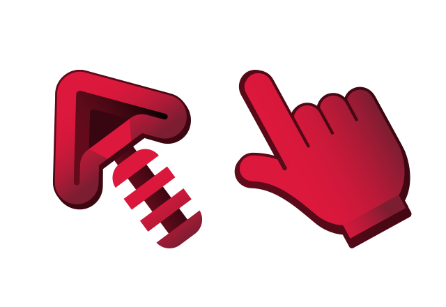 The Skeleton Custom Cursor for Chrome from The Cursors Cursors Collection