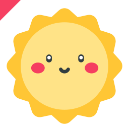 The Sun Cute Cursor Pointer