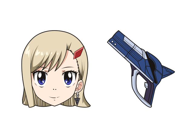Rebecca Bluegarden Custom Cursor for Chrome from Anime Cursors Collection