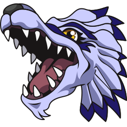 WereGarurumon custom cursor for Chrome Pointer