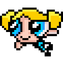 Custom Cursor Cute Bubbles from The Powerpuff Girls Pointer