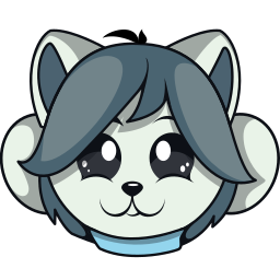 Custom Cursor Cute Temmie from Undertale Pointer
