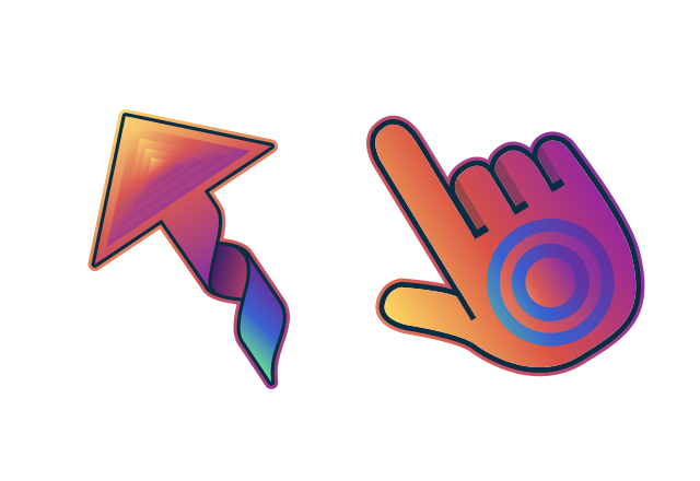 The Kite Custom Cursor for Chrome from The Cursors Cursors Collection