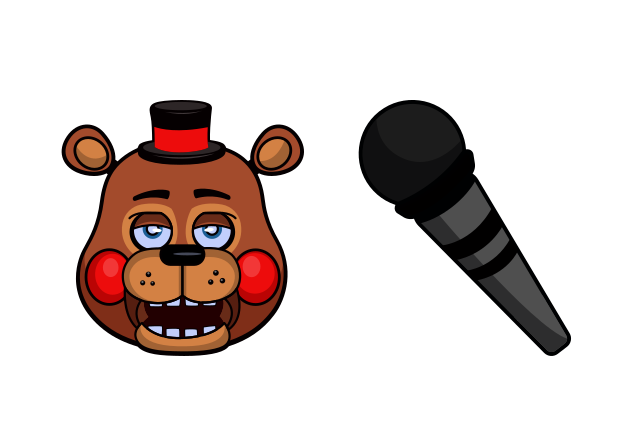 Rockstar Freddy Custom Cursor for Chrome from Five Nights at Freddy's Cursors Collection