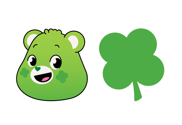 Good Luck Bear Custom Cursor for Chrome from Care Bears Cursors Collection