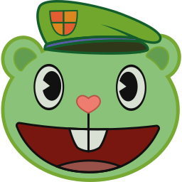 Custom Cursor Cute Flippy from Happy Tree Friends Pointer