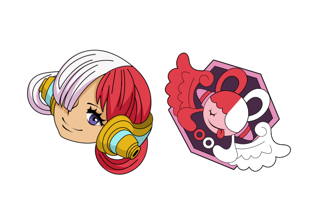 Uta Custom Cursor for Chrome from One Piece Cursors Collection