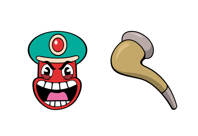 Djimmi the Great Custom Cursor for Chrome from Cuphead Cursors Collection