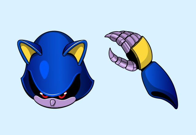 Metal Sonic cursor – Custom Cursor