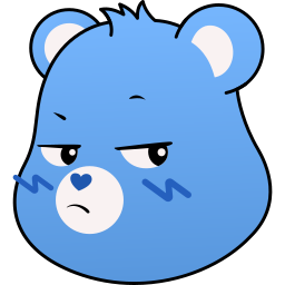 Custom Cursor Grumpy Bear Pointer