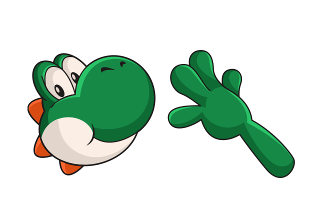 Yoshi Custom Cursor for Chrome from Video Games Cursors Collection