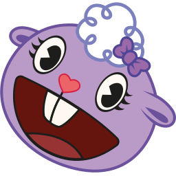Custom Cursor Cute Lammy from Happy Tree Friends Pointer