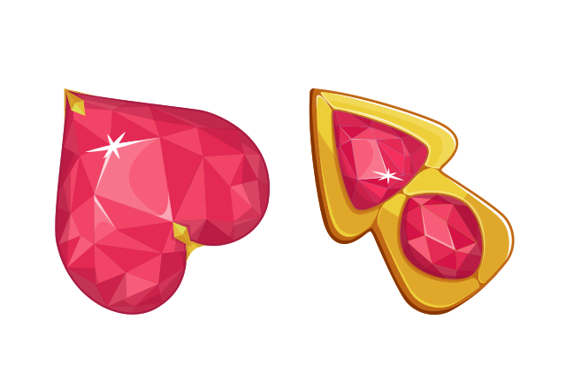 The Heart Pendant Custom Cursor for Chrome from The Cursors Cursors Collection