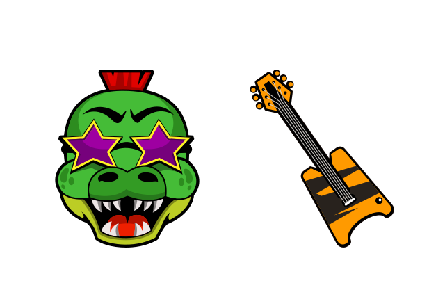 Montgomery Gator Custom Cursor for Chrome from Five Nights at Freddy's Cursors Collection