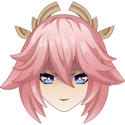Custom Cursor Cute Yae Miko from Genshin Impact Pointer