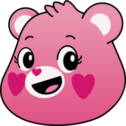 Custom Cursor Cute Love-A-Lot Bear Pointer