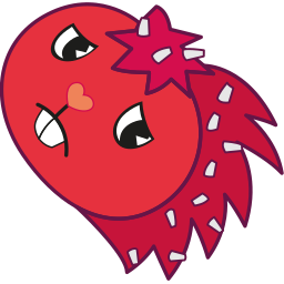 Custom Cursor Cute Flaky from Happy Tree Friends Pointer