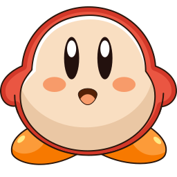 Custom Cursor Cute Waddle Dee from Kirby Pointer