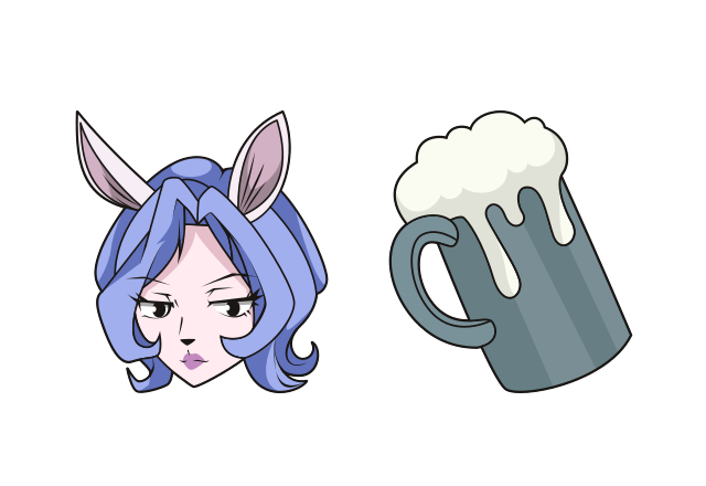 Bernadette Custom Cursor for Chrome from Anime Cursors Collection