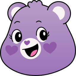 Custom Cursor Cute Share Bear from Care Bears Pointer