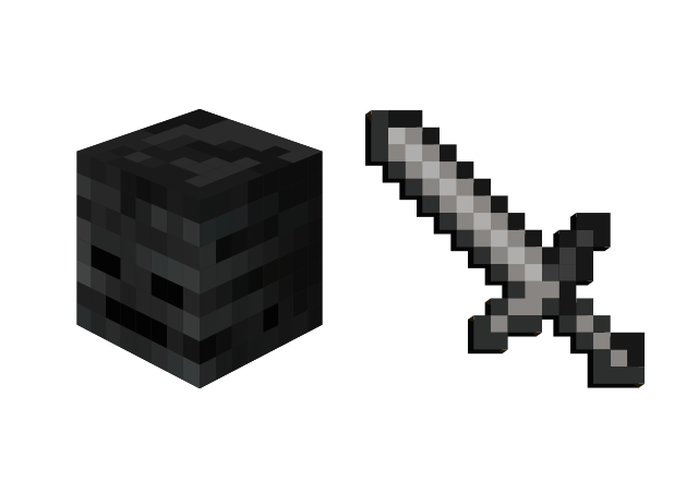 Wither Custom Cursor for Chrome from Minecraft Cursors Collection