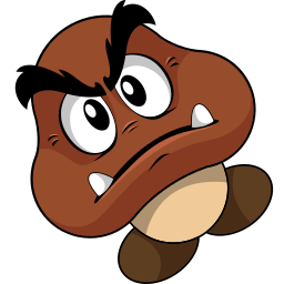 Custom Cursor Goomba from Super Mario Pointer