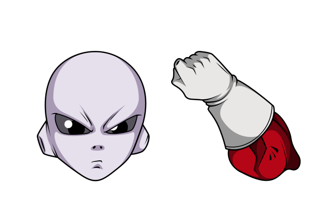 Jiren Custom Cursor for Chrome from Dragon Ball Cursors Collection