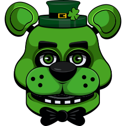 Custom Cursor Shamrock Freddy from Five Nights at Freddy's Pointer