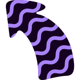 The Purple Waves custom cursor for Chrome Pointer