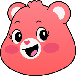 Custom Cursor Cute Smart Heart Bear Pointer
