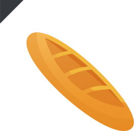 Bread Cute Cursor Pointer