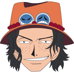 Portgas D. Ace custom cursor for Chrome Pointer