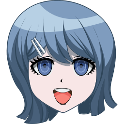 Custom Cursor Cute Sayaka Maizono from Danganronpa Pointer