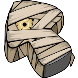 Custom Cursor Mummy Texture Pointer