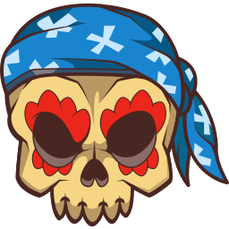 Custom Cursor Pirate Skull Pointer