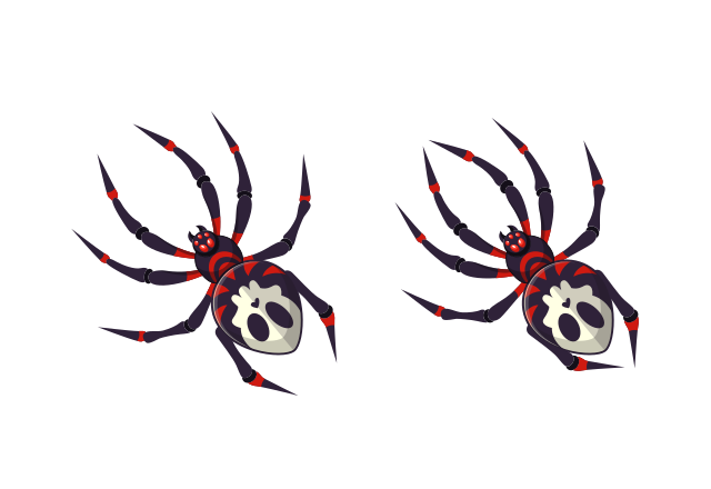 Skull Spider Custom Cursor for Chrome from Halloween Cursors Collection